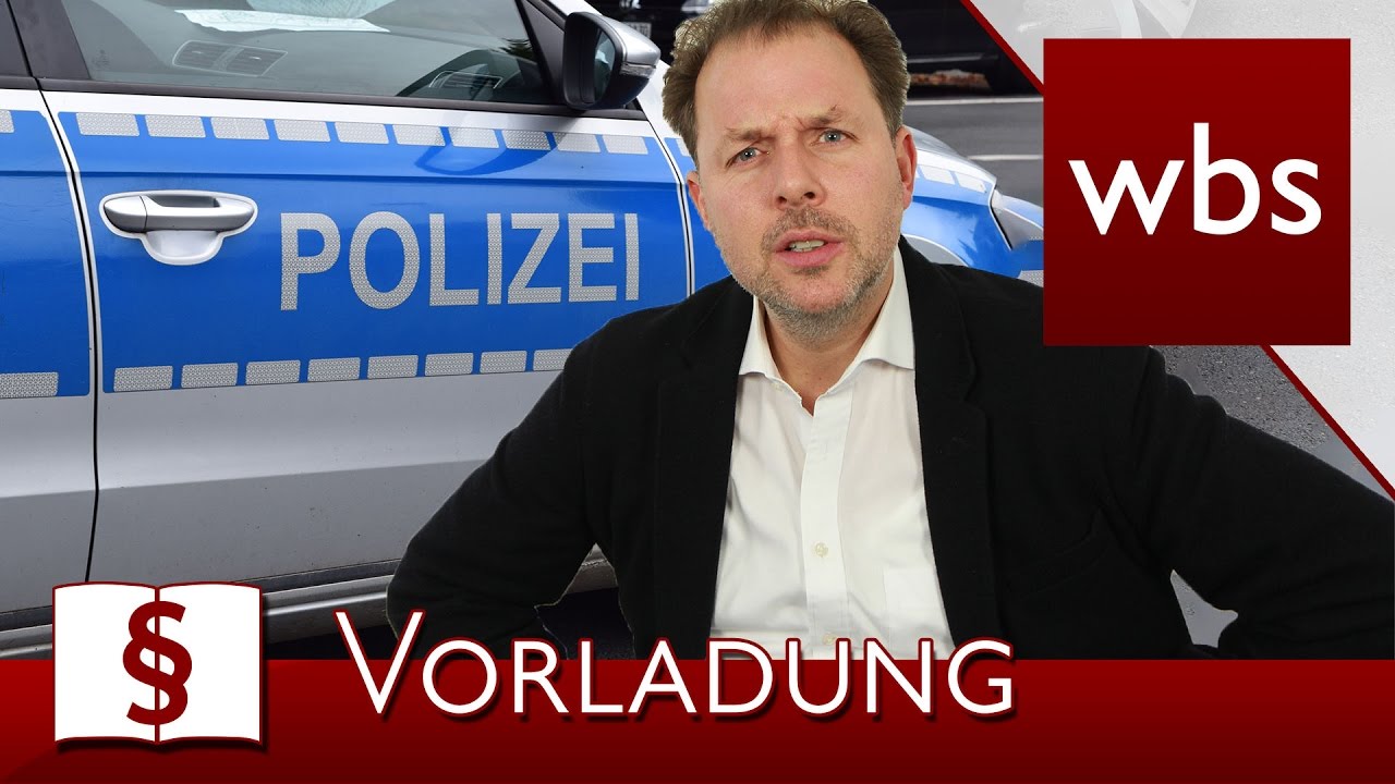 New Jura Basics: Vorladung von der Polizei: Was tun? | Rechtsanwalt Christian Solmecke