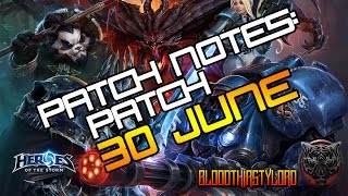 Heroes of the Storm Patch Notes 36144 in 5 mins! (30 June HotS Patch Notes) - Heroes of the Storm