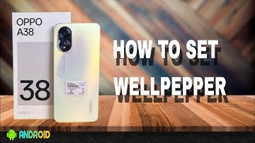 How To Set Wellpepper Oppo A38 Settings Hindi & Urdu | Sajld Tech