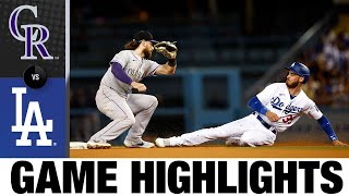 Rockies vs. Dodgers Game Highlights (7\/6\/22) | MLB Highlights