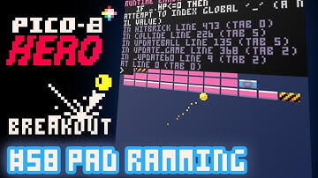 Breakout #58 - Pad Ramming - Pico-8 Hero