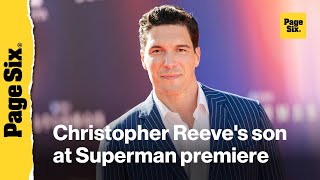 Christopher Reeve's son Will Reeve at Superman premiere