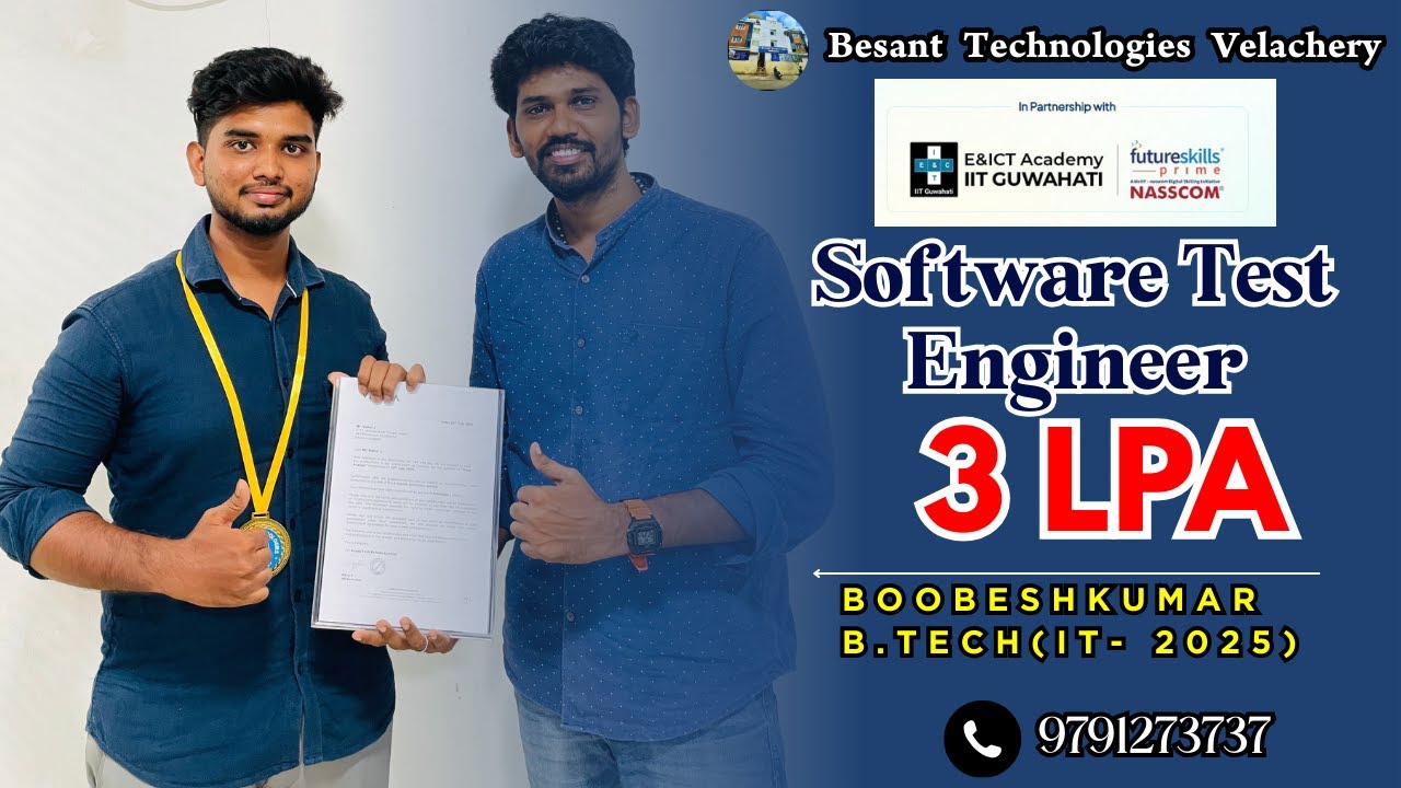 Software Testing Training in Chennai | Besant Technologies Placement ...
