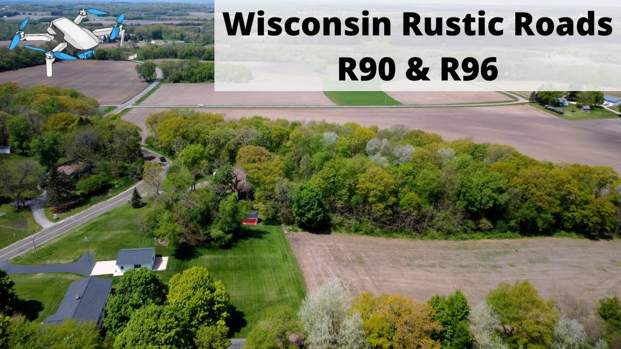Wisconsin Drone Video | Wisconsin Rustic Road R90 & R96 - YouTube