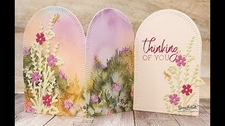 Creating arched cards