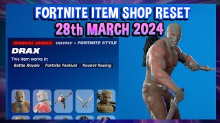 *NEW* GUARDIANS OF THE GALAXY PACK! (Fortnite Item Shop Reset 28th March 2024)