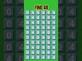 Find The Odd Number 40 Logical Find The Odd Number 40 Logical