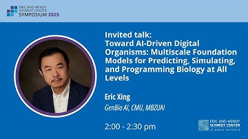 Day 2, Invited Talk: Eric Xing
