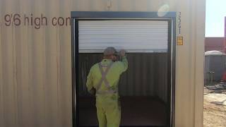 Roldeur Voor Zeecontainers De Container Guy