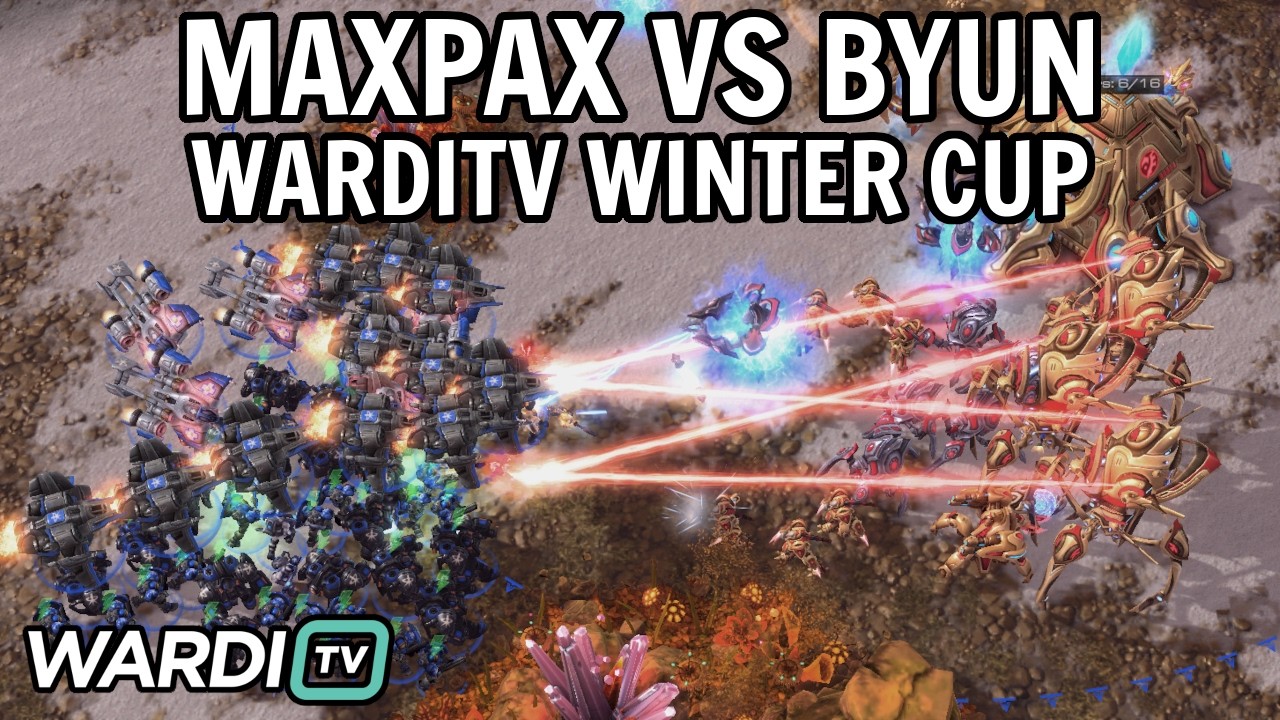 MaxPax vs ByuN (PvT) - WardiTV Winter Cup Playoffs [StarCraft 2]