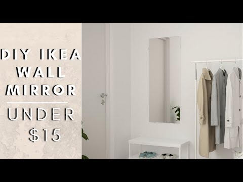 DIY Simple Ikea Wall Mirror