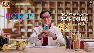 "Together with Jackie Chan" (一起成龙) (2024) | 4th HONOR commercial [4K]