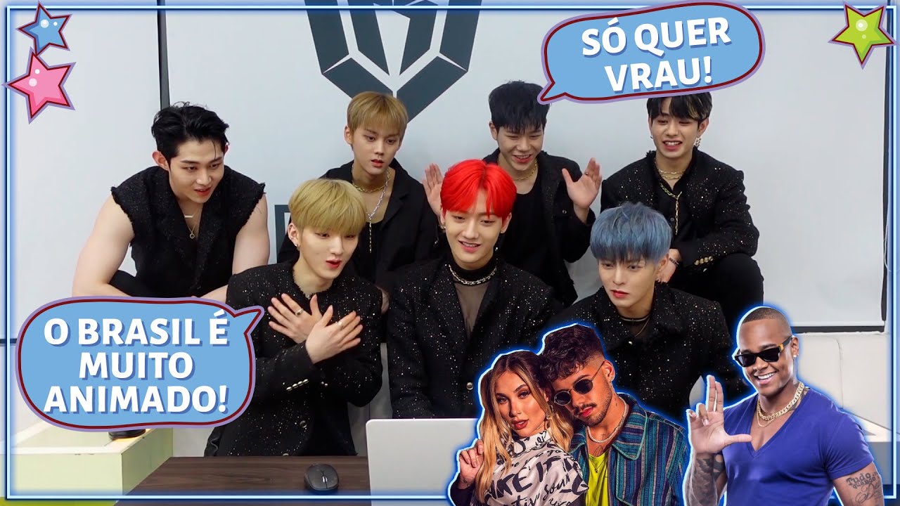GRUPO DE KPOP REAGE A FUNK E BREGA FUNK (COM CIIPHER)