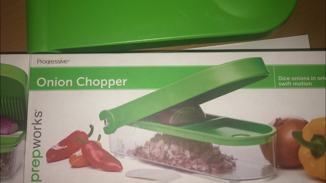 Progressive Onion Chopper.