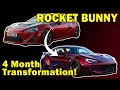 GT86 - Zero to Hero Transformation - 4 Months of V2 Rocket Bunny Widebody Install in 20 minutes.