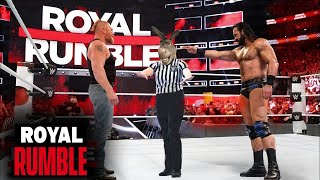 FULL MATCH : Brock Lesnar vs. Drew McIntyre - WWE Extreme rules | WWE ROYAL RUMBLE 2022