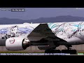 【伊丹空港】スカイランドHARADAよりBoeing 777「鬼滅の刃 じぇっと‐参‐」の離陸 2023.5.23【4K動画】