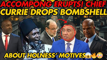 Chief Currie STRIKES BACK! Explosive Reveal About Holness’ Move in Accompong 😳🔥