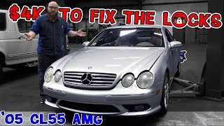 Really, $4K to fix the locks! How can the CAR WIZARD charge SOOO much to fix this '05 CL55 AMG?!?