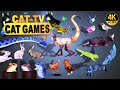 Cat games  the most favorite movie for cats  vol 2  ultimate cat tv compilation 4k 8hours  