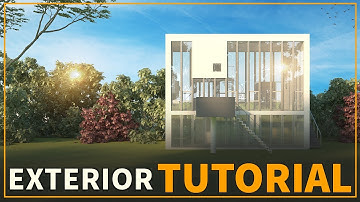 Simple Basic Exterior lighting Setup Vray Sun in 3ds Max 2020 and Vray Next | Exterior Visualization