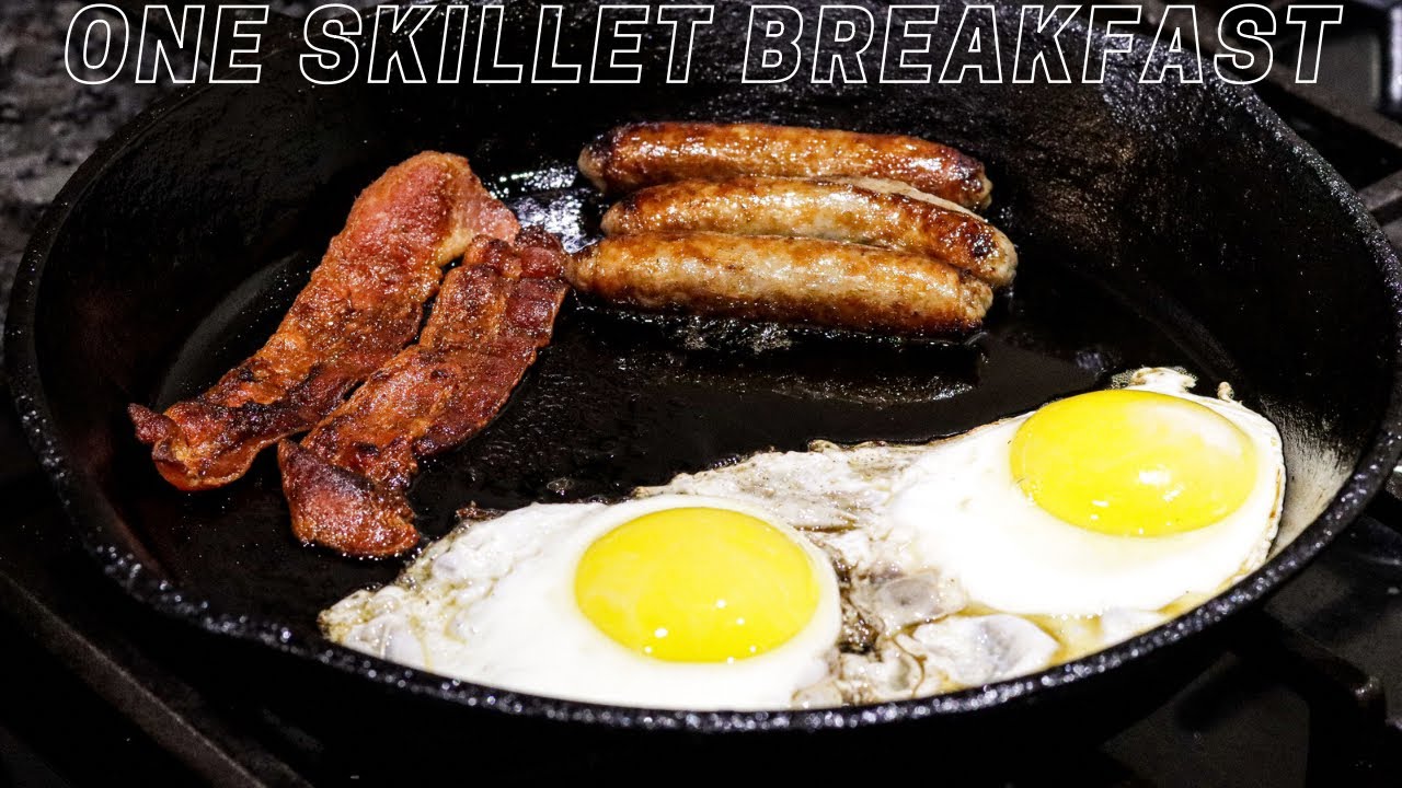 The Perfect Fried Egg in a Cast Iron Skillet - Kent Rollins