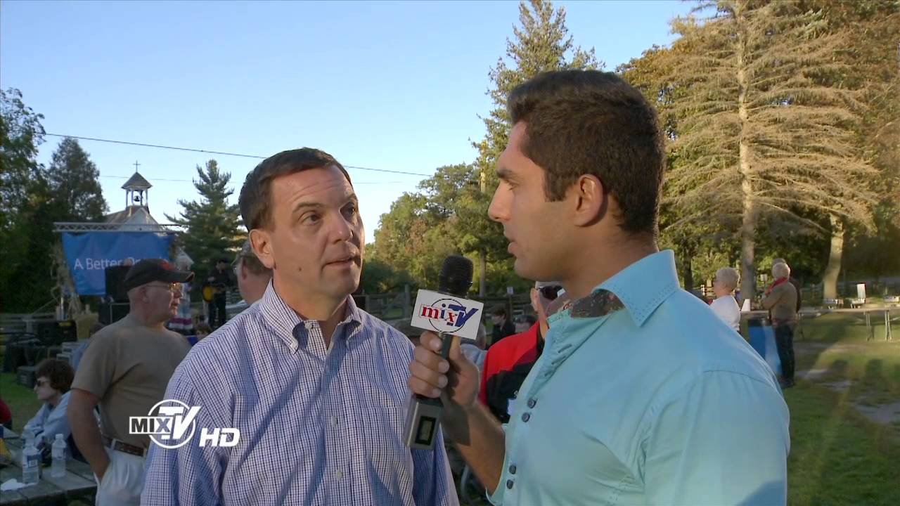 Tim Hudak,   Leader of the Progressive Conservative Party of Ontario with MixTv