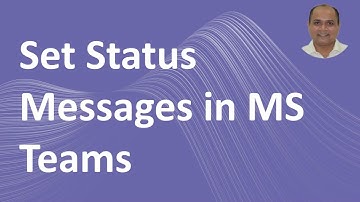 Master the Art of Setting Status Messages in MS Teams | Boost Productivity Today!