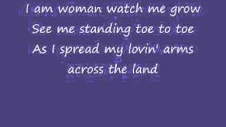 Video voorbeeld van "Helen Reddy - I Am Woman (Lyrics)"