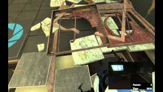 Portal 2: Co-op | Course 3 - Chamber 7 (Turret Assassin) | In 0 Portals (World Record)