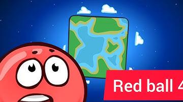 Red ball 4- gameplay walkthrough part 1 levels 1-8 (ios android)