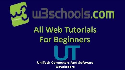 W3Schools Guide for Beginners