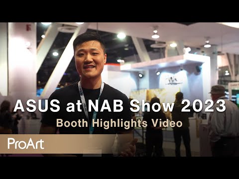 ASUS at NAB Show 2023 Booth Highlights
