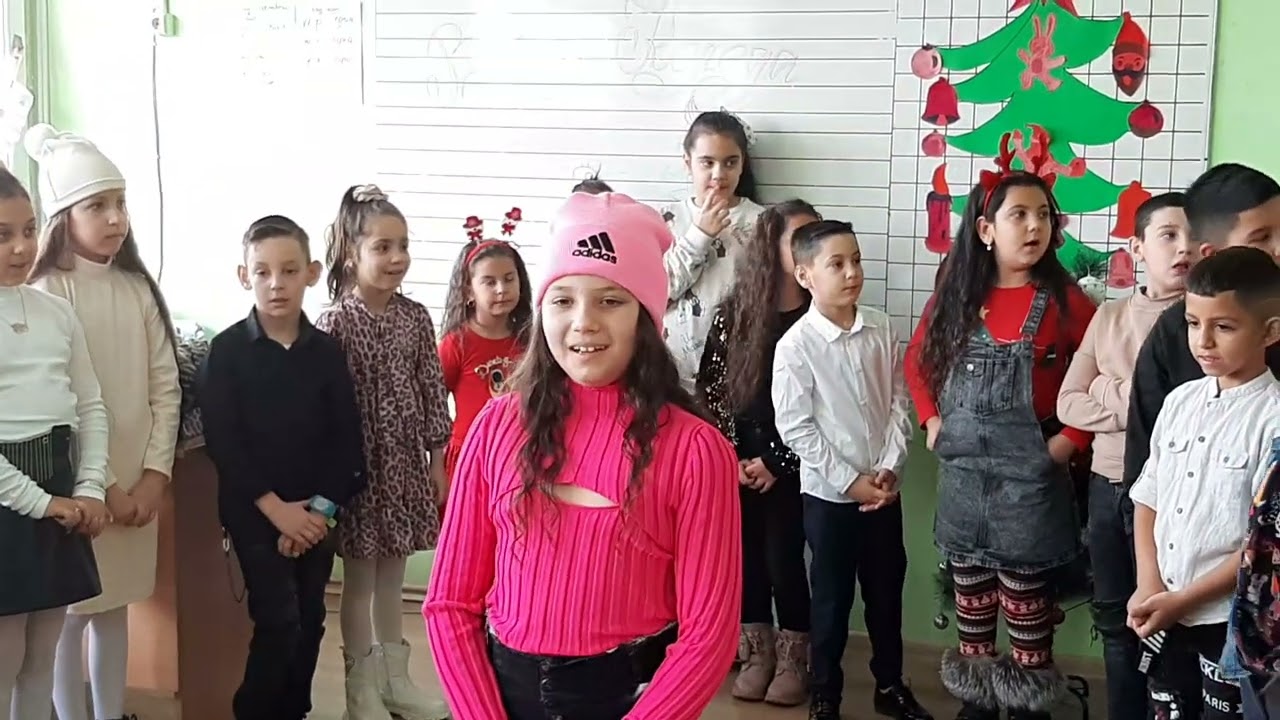 Коледно тържество на 2.б клас - 75. ОУ 