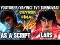 LARS VS AS A SCRIPT! İKİ EFSANENİN KARŞILAŞMASI! YOUTUBER/YAYINCI  1v1 TURNUVASI ÇEYREK FİNAL!