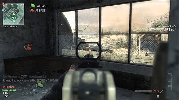 CoD MW3 Dome CTF: Team Empire: 39 Bomb Josh