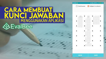 MEMBUAT KUNCI JAWABAN DI EVALBEE