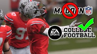 EA Sports College Football will NOT be a Madden ReSkin