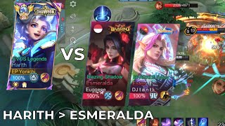 HARITH JUNGLER VS ESMERALDA + ESTES!!🔥