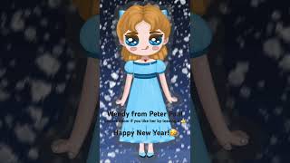 Wendy! Happy New Year!?#newyear #2024 #wendy #peterpan