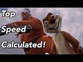 How fast is hammy from over the hedge