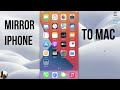 How to Mirror Your iPhone Screen to a Macbook