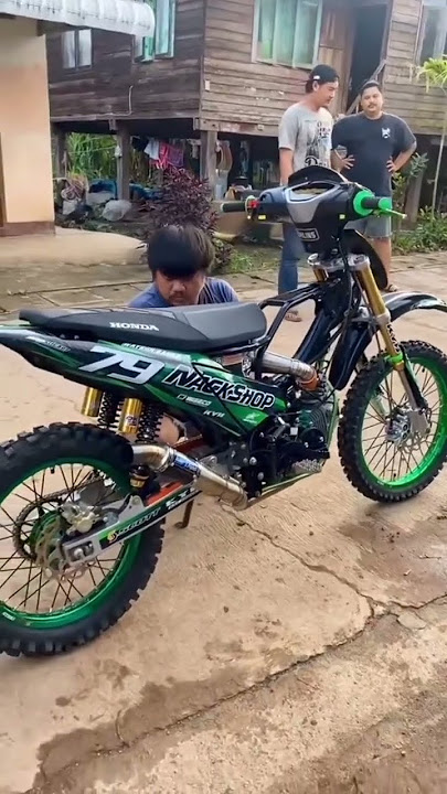 Honda wave 125 underbone set up