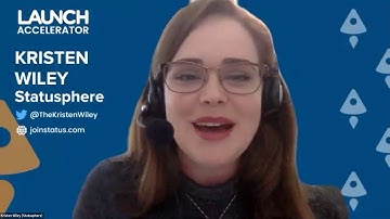 Kristen Wiley, STATUSPHERE (alum) @ LAUNCH Accelerator 20, Demo Day 1/14/21. Host: Jason Calacanis