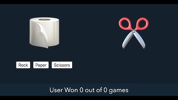Learn JavaScript in 40mins by building Rock Paper Scissors game