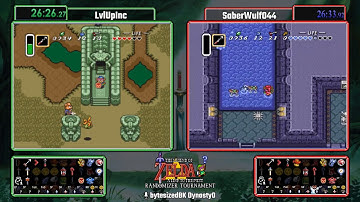 LvlUpInc vs SaberWulf044 Part 4. ALTTPR Tournament Spring 2018