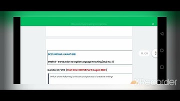 Eng 503 Quiz 3 || Study of Vu