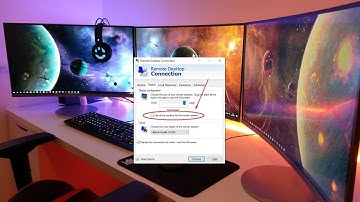 How to use dual monitors with remote desktop(RDP)