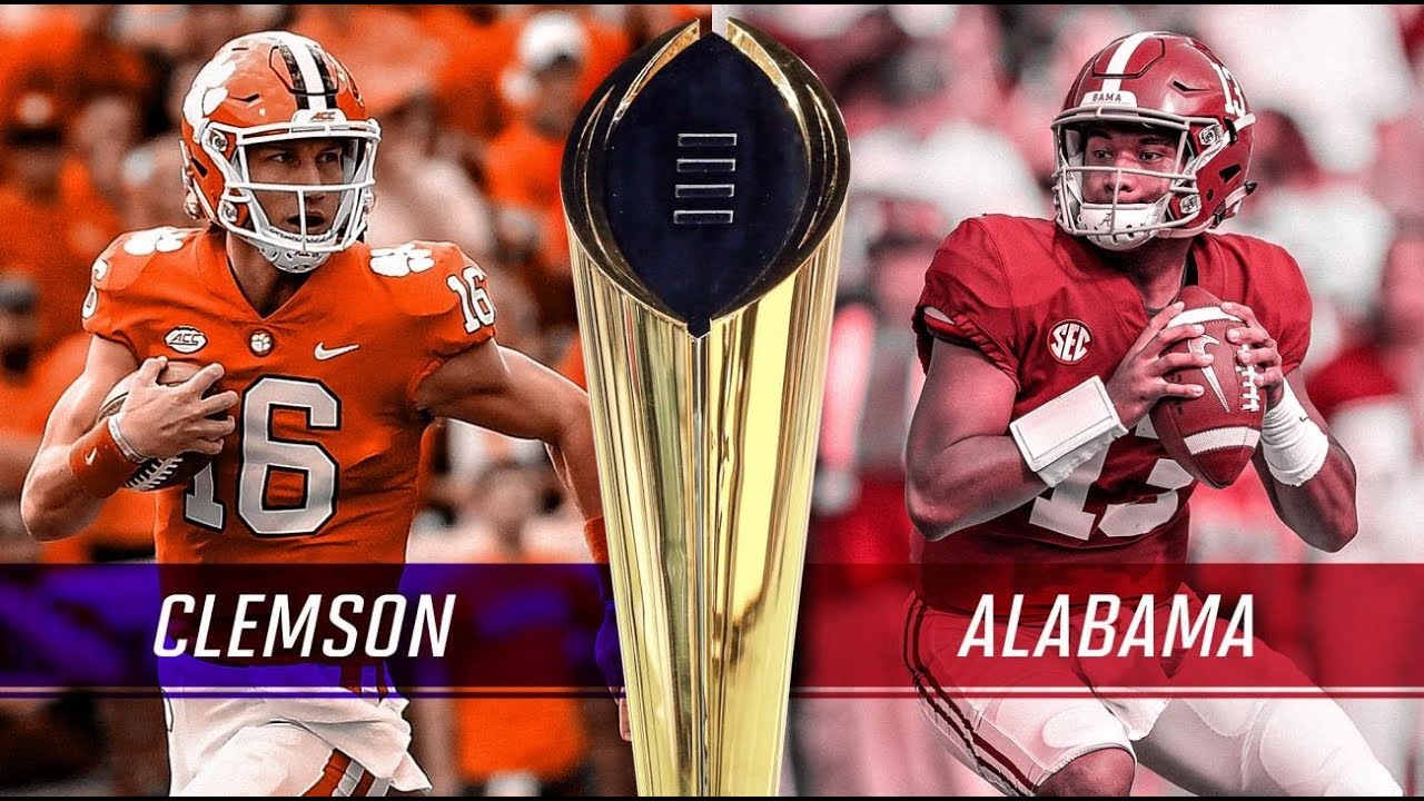 Alabama vs. Clemson Live Stream National Championship 2019 YouTube