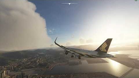 Kai Tak. Create and export the flight plan with Little Navmap to Microsoft Flight Simulator 2020,